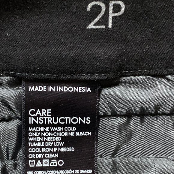 NWT ANN TAYLOR Black Cambridge Crop Pants Size 2P - Picture 7 of 10